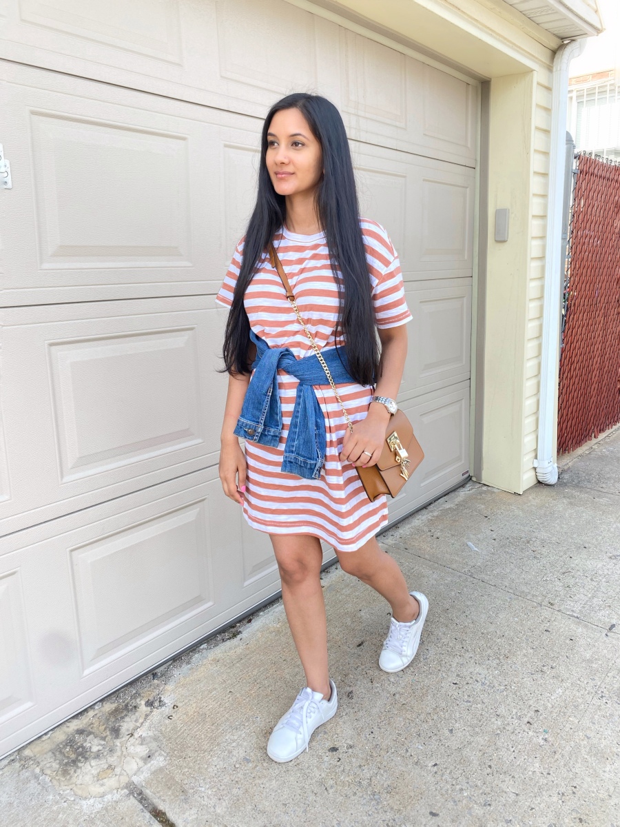 How To Style A T-Shirt Dress